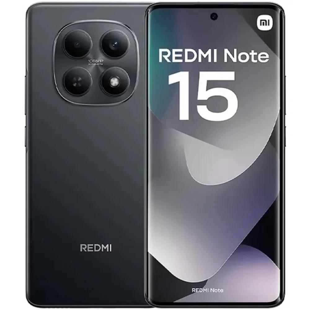 Celular Smartphone Xiαomi Rеdmi Note 15 | Tela 6.77 | Câmera 108mp | 8 Gb + 4 Gb Ram | 256 Gb Cor:preto