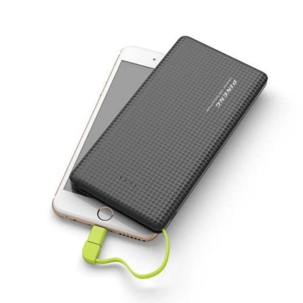 Carregador Portátil Pineng 10000mah Compatível Com Motorola E Xioami