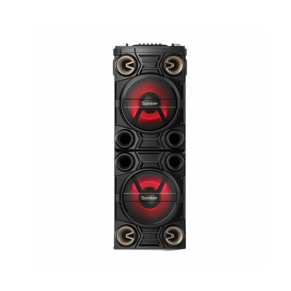 Caixa de Som Torre Bomber Party 1500, Bluetooth, LED, RMS, Bivolt, Preto